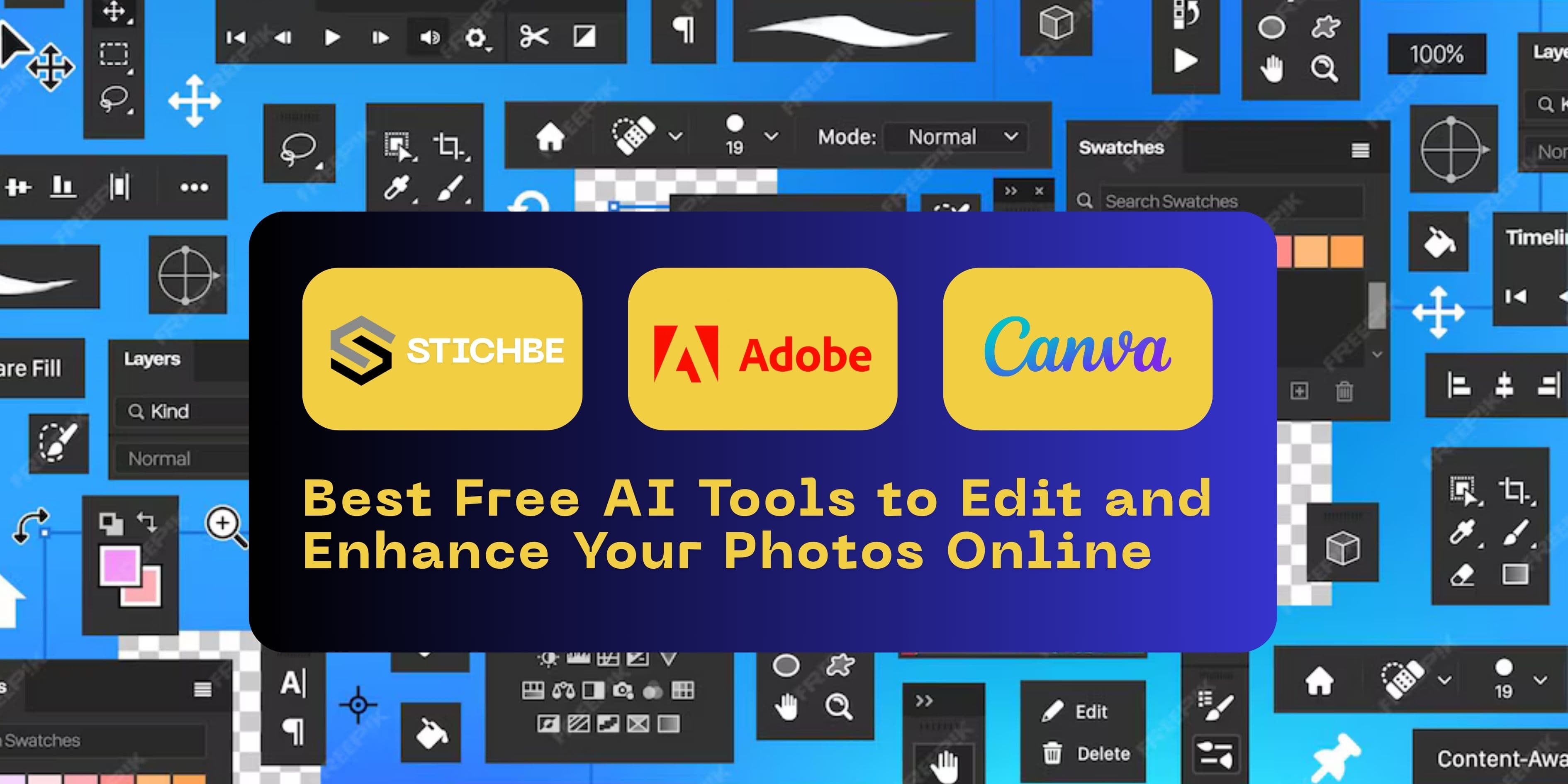 Best Free AI Tools for Photo Editing